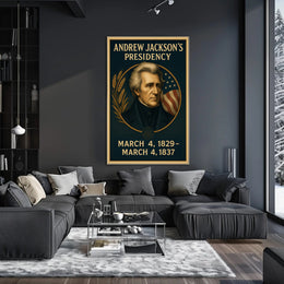 Andrew Jackson's Presidency Poster PosterGoat