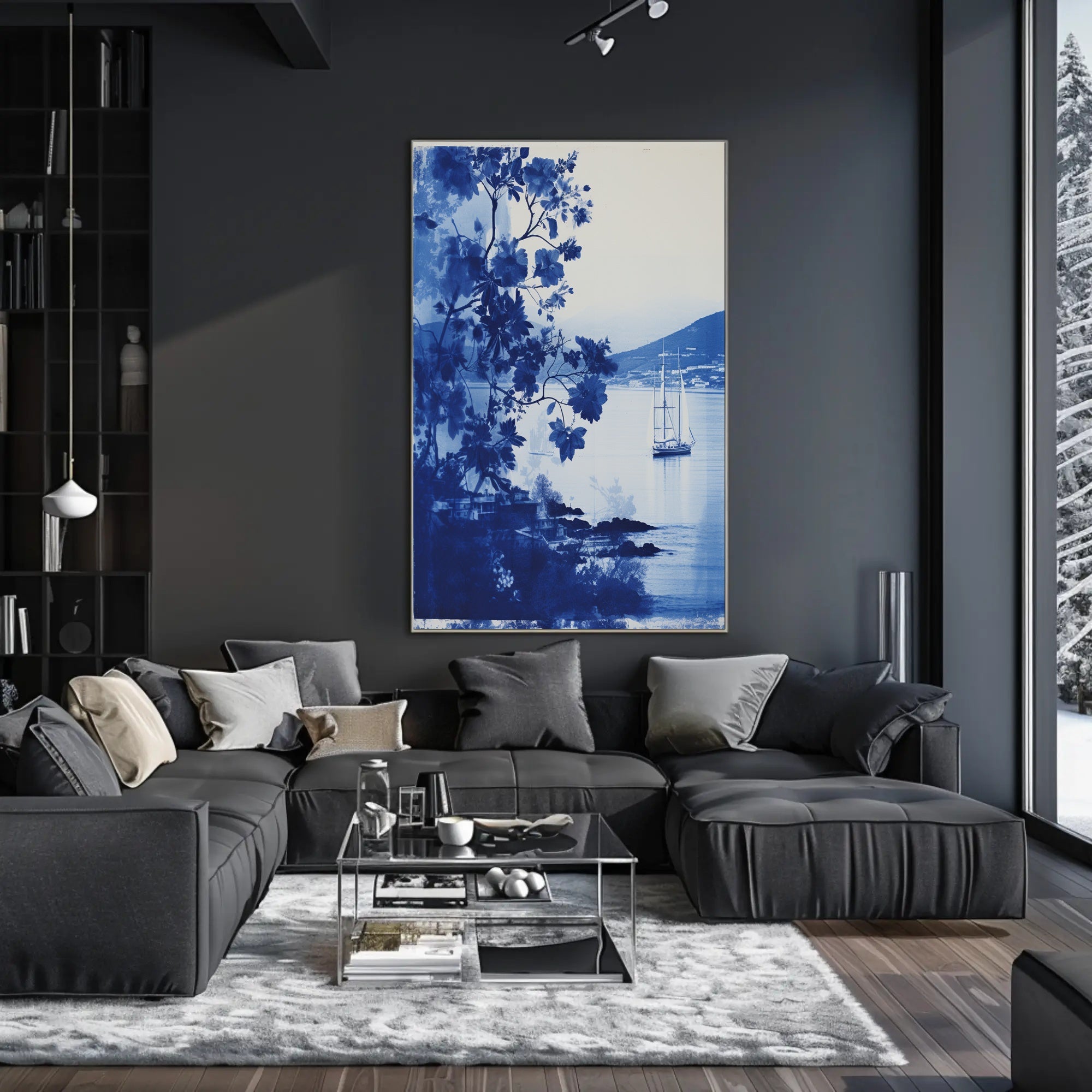 Serene Coastal Escape Poster