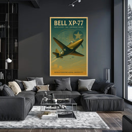 Bell XP-77 Lightweight Fighter Poster