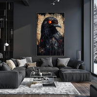 Mystical Raven Artwork for Animal Poster