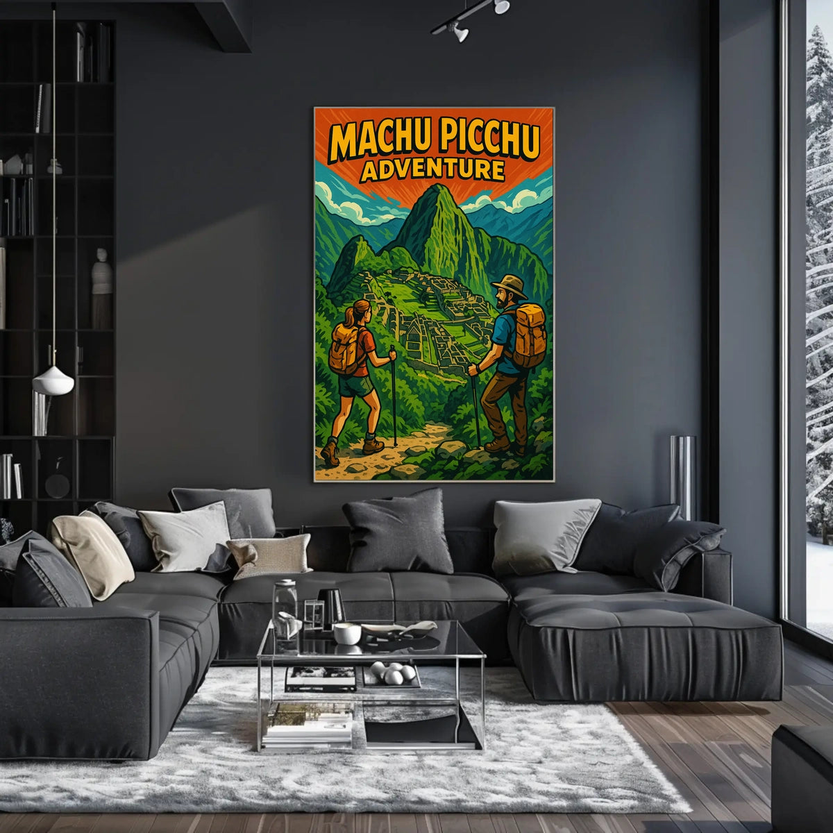 Machu Picchu Adventure Poster