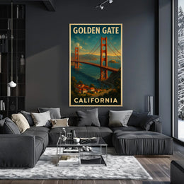 Golden Gate Bridge California Poster