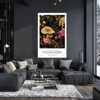 William Morris Cotton Prints Exhibition Poster