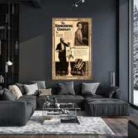 The Kringsberg Company Séance Exposé Vintage Cultural Poster