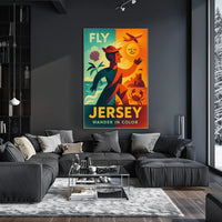 Fly Jersey Wander In Color Poster