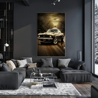 Classic Muscle on the Open Road Poster PosterGoat