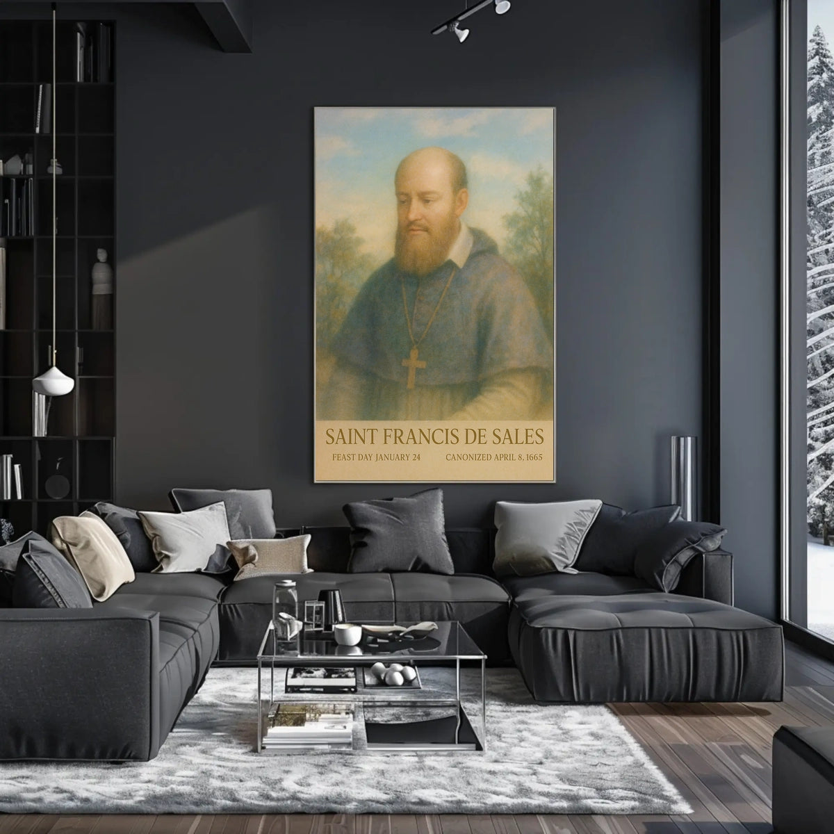 Saint Francis De Sales Poster