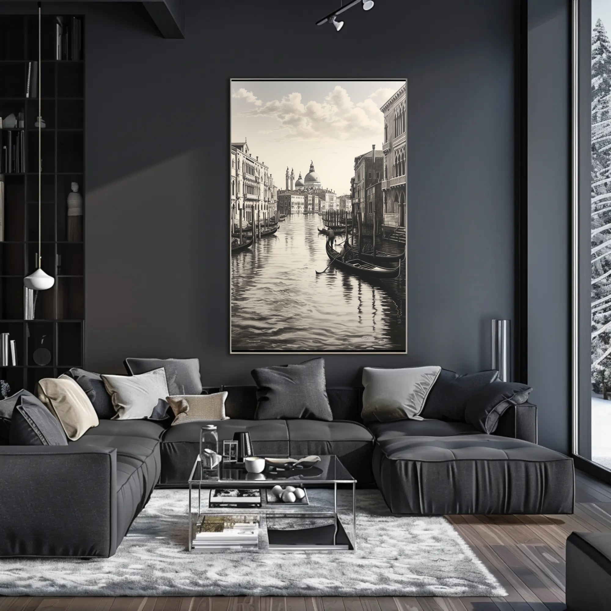 Venetian Canal Serenity Classic Travel Poster