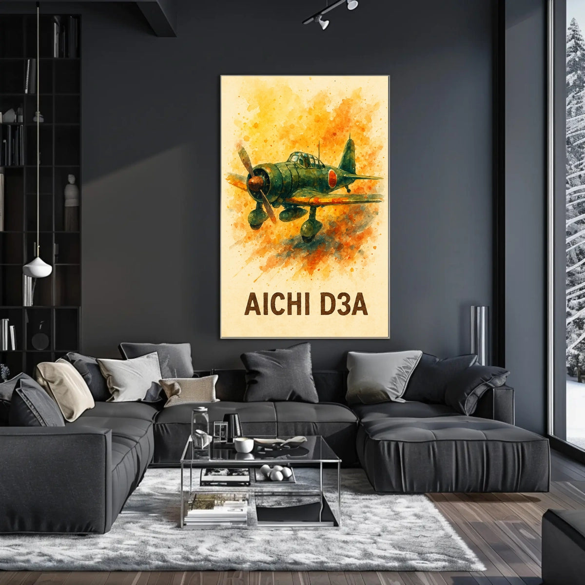 Aichi D3A Poster