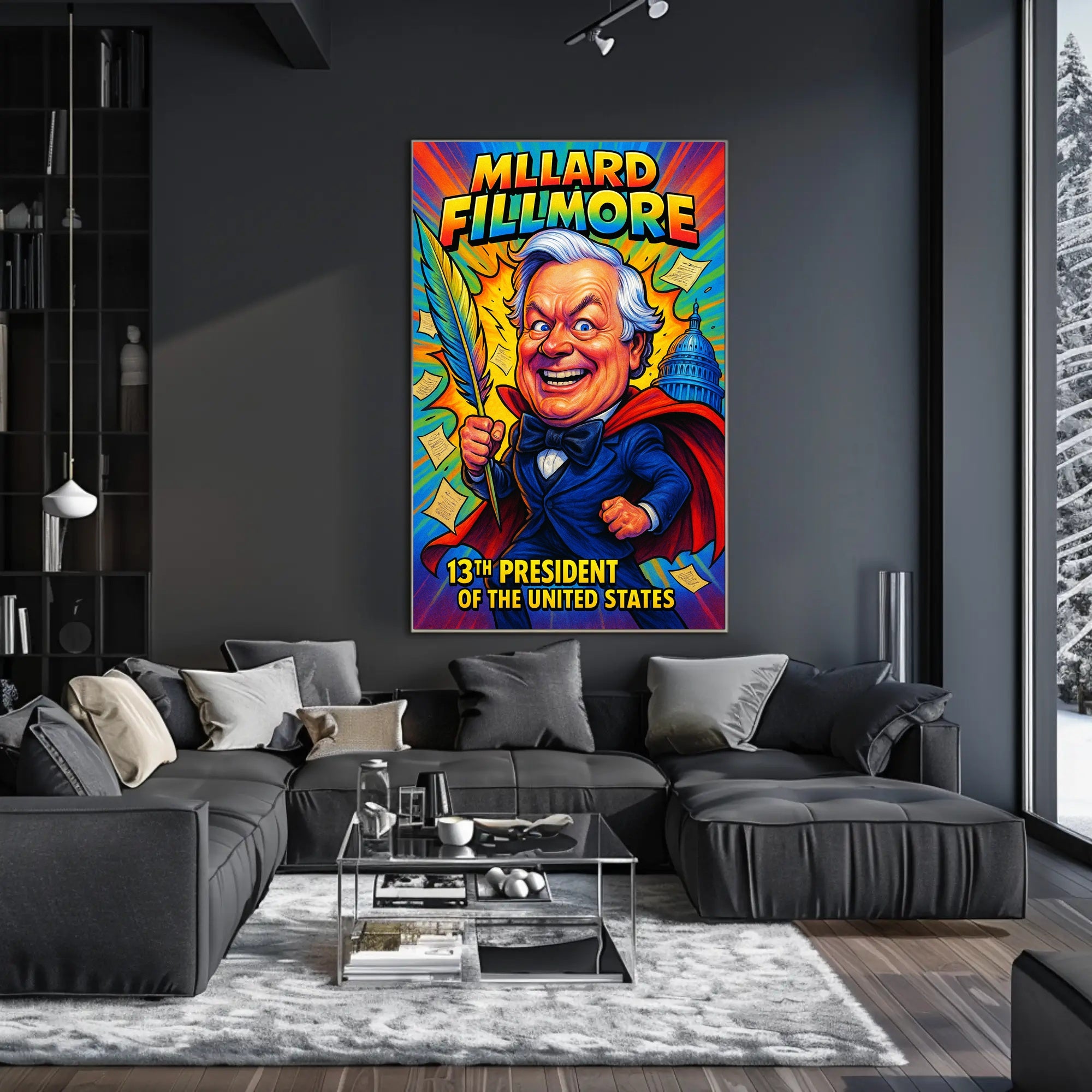 Millard Fillmore 13th President Poster PosterGoat