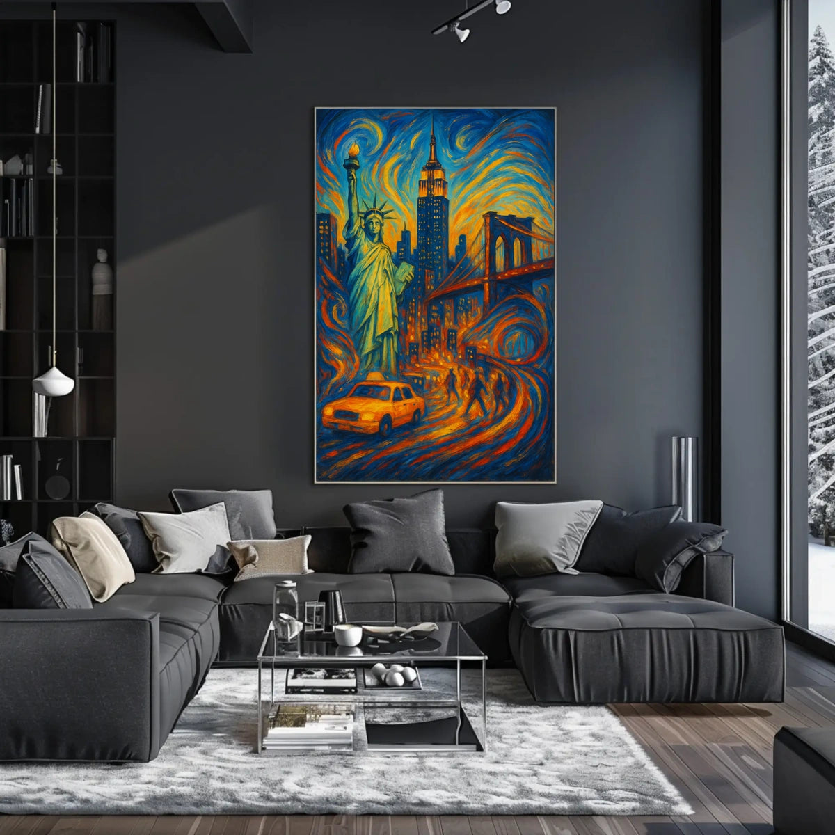 Vibrant New York Cityscape Poster