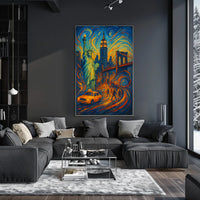 Vibrant New York Cityscape Poster
