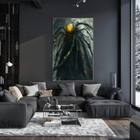 Mystical Cloaked Entity in a Fantasy or Mythology Poster PosterGoat