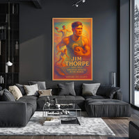 Celebrating a Legend The Greatest Athlete Jim Thorpe Poster