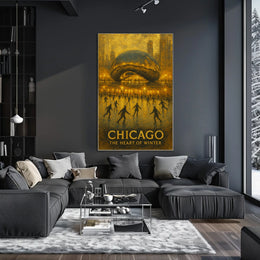 Chicago The Heart Of Winter Poster