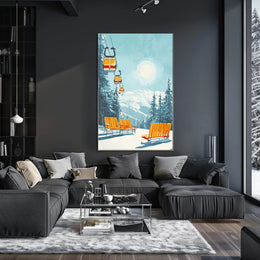 Winter Wonderland Retreat Poster