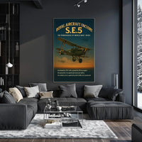 S.E.5 The Powerhouse of World War I Skies Poster