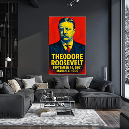 Theodore Roosevelt 26Th President Poster