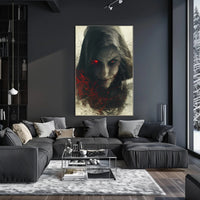 The Enigmatic Gaze Poster PosterGoat