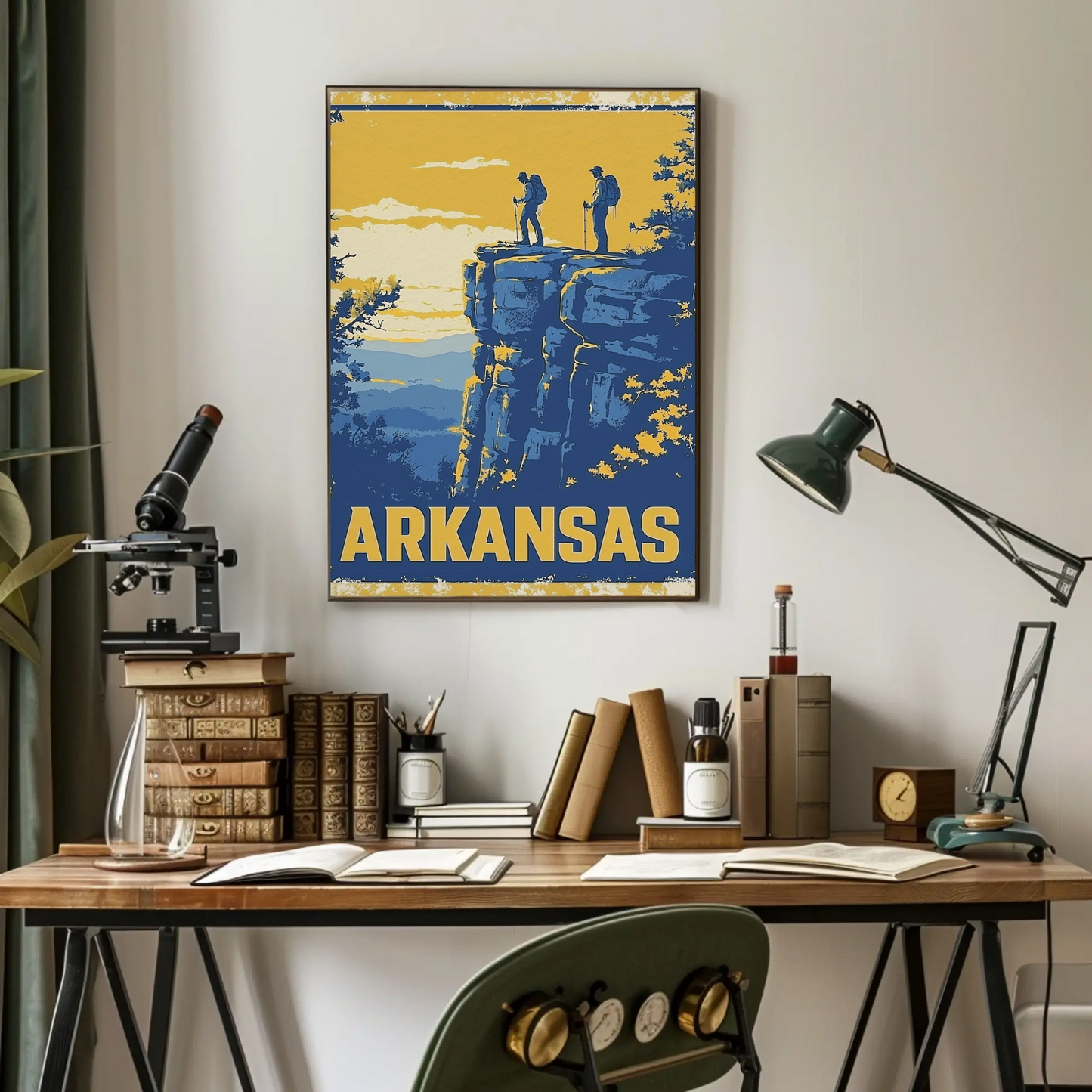 Arkansas Vintage Poster