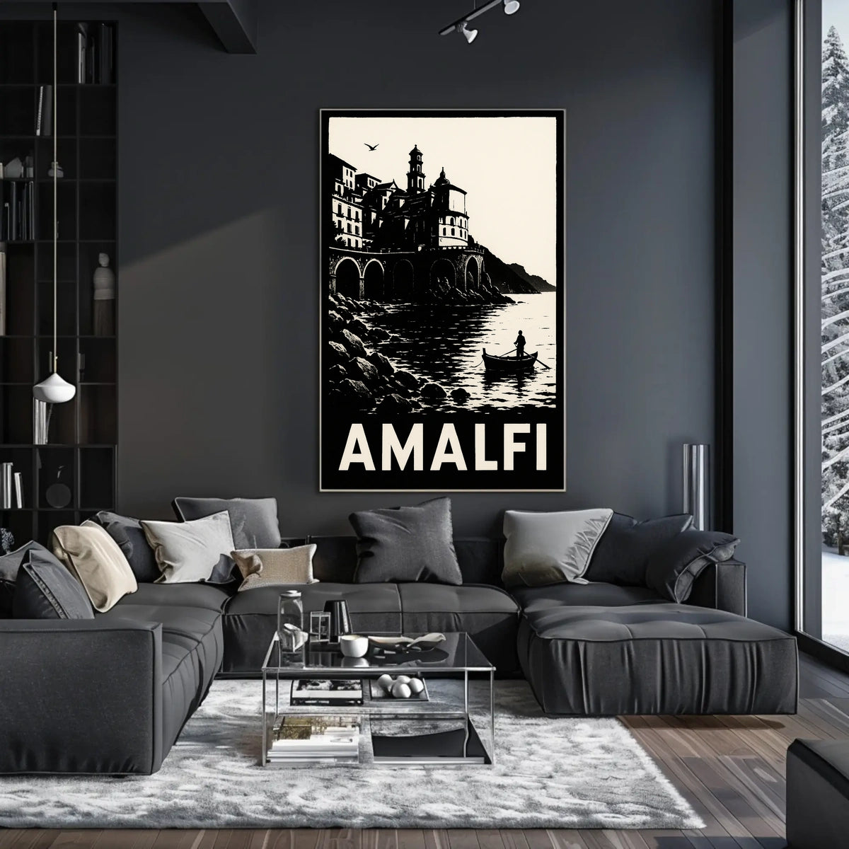 Amalfi Coast Serenity Poster