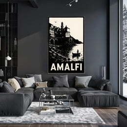 Amalfi Coast Serenity Poster