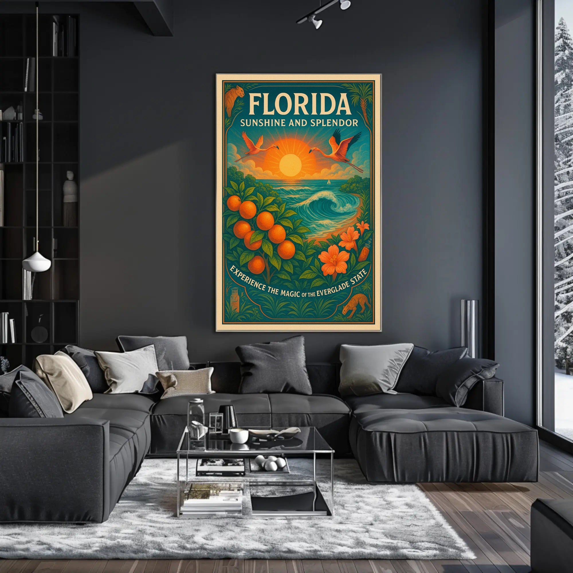 Florida Sunshine and Splendor Poster PosterGoat