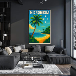 Micronesia Paradise Poster