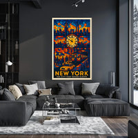 New York The City That Never Sleeps Poster