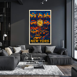 New York The City That Never Sleeps Poster