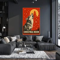 Christmas Moon Poster