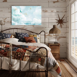Dreamy Skies and Hot Air Balloons Poster PosterGoat