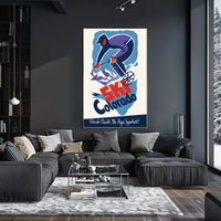 Ski Colorado Poster