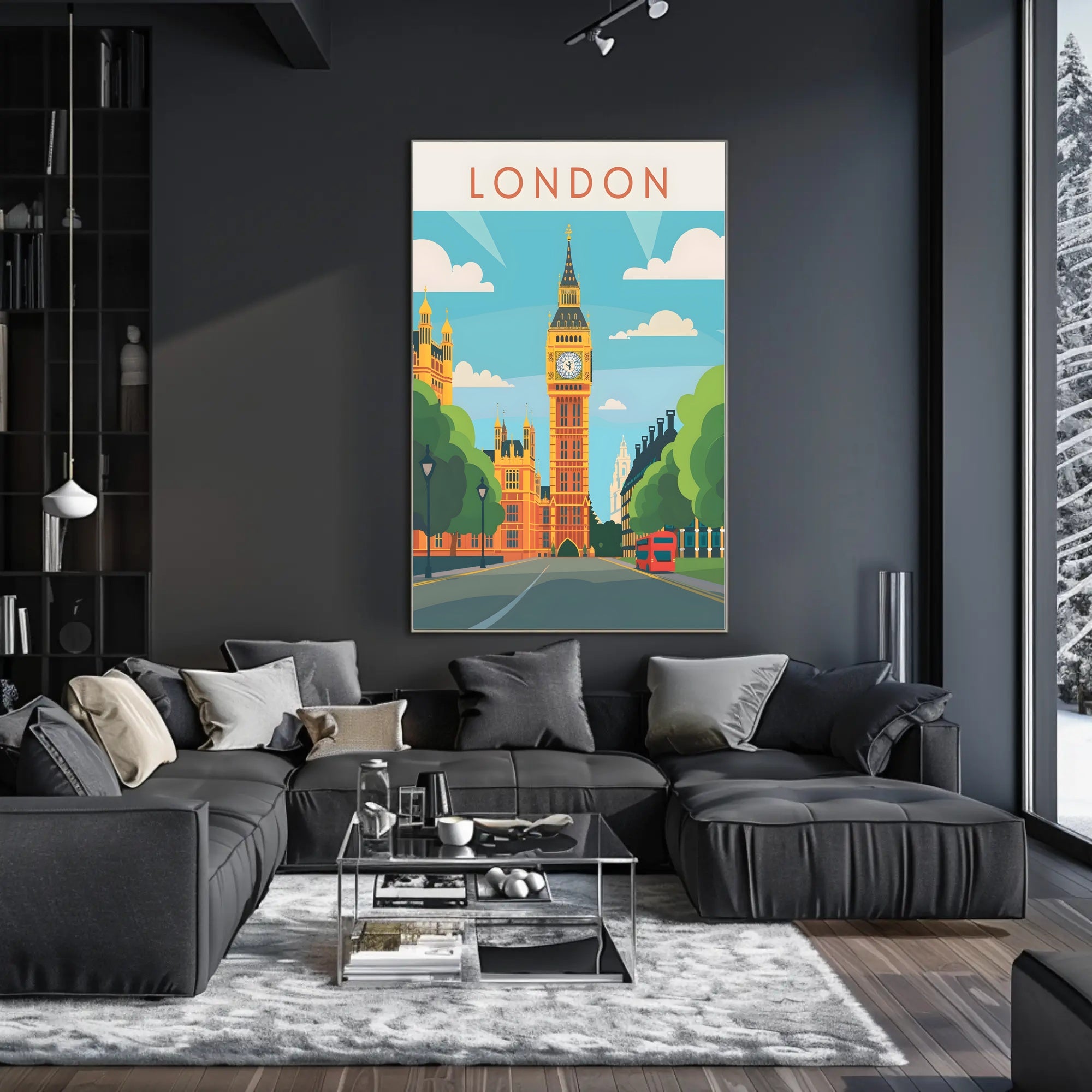 Iconic London Poster