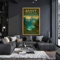 Banff National Park Natures Majestic Symphony Poster