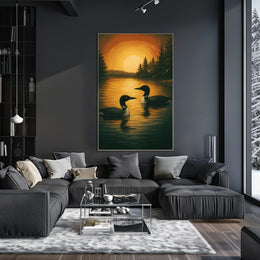 Serenity at Sunset Poster