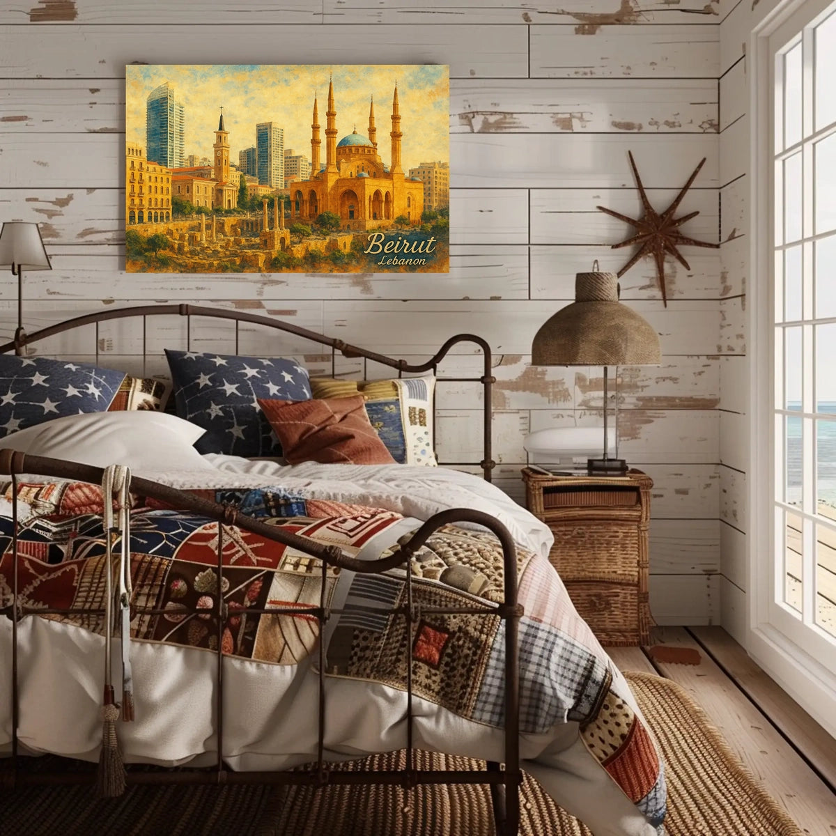 Beirut Cityscape Wanderlust Photography Poster