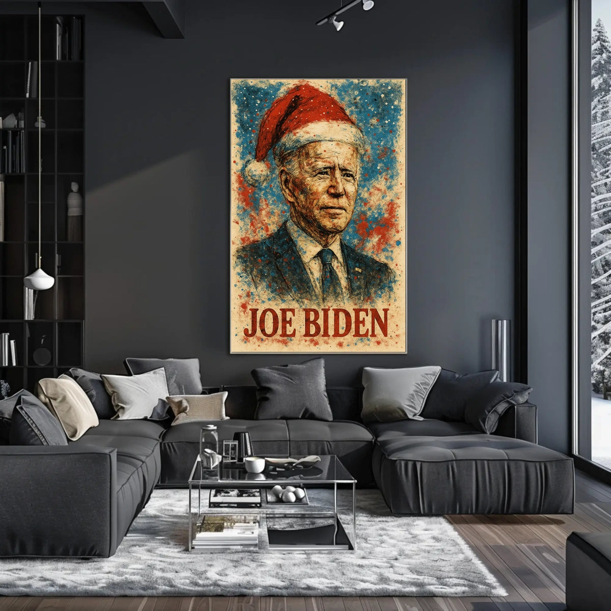 Joe Biden 46th President of the United States Christmas SeriesPoster