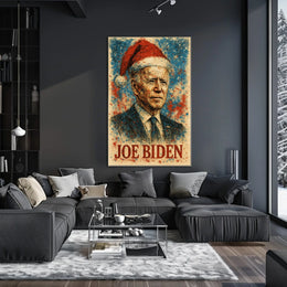 Joe Biden 46th President of the United States Christmas SeriesPoster