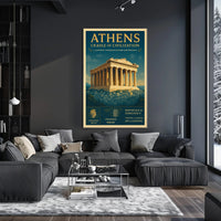 Athens Journey: Exploring Classical Heritage Cultural or Heritage Poster