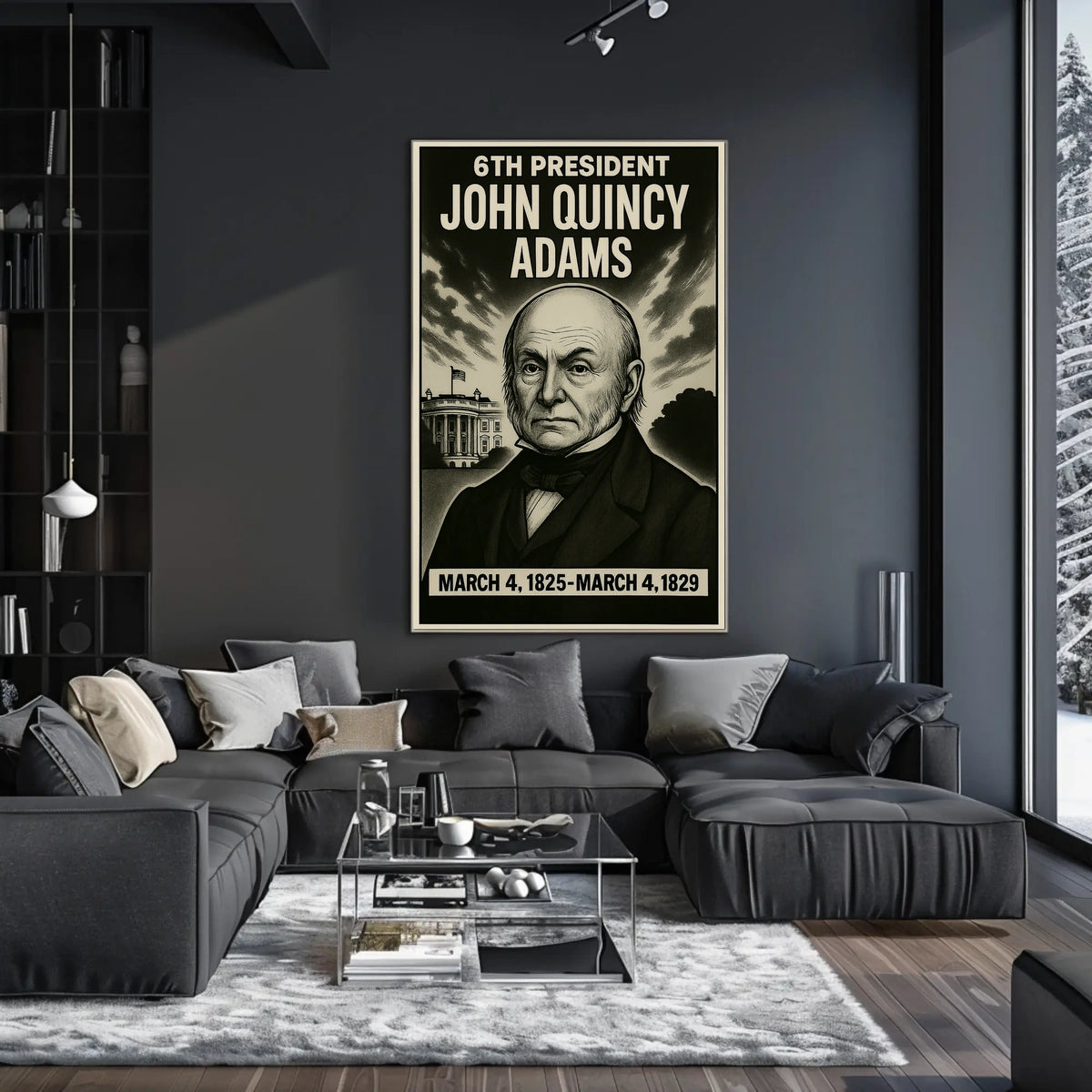 John Quincy Adams 6Th President Poster