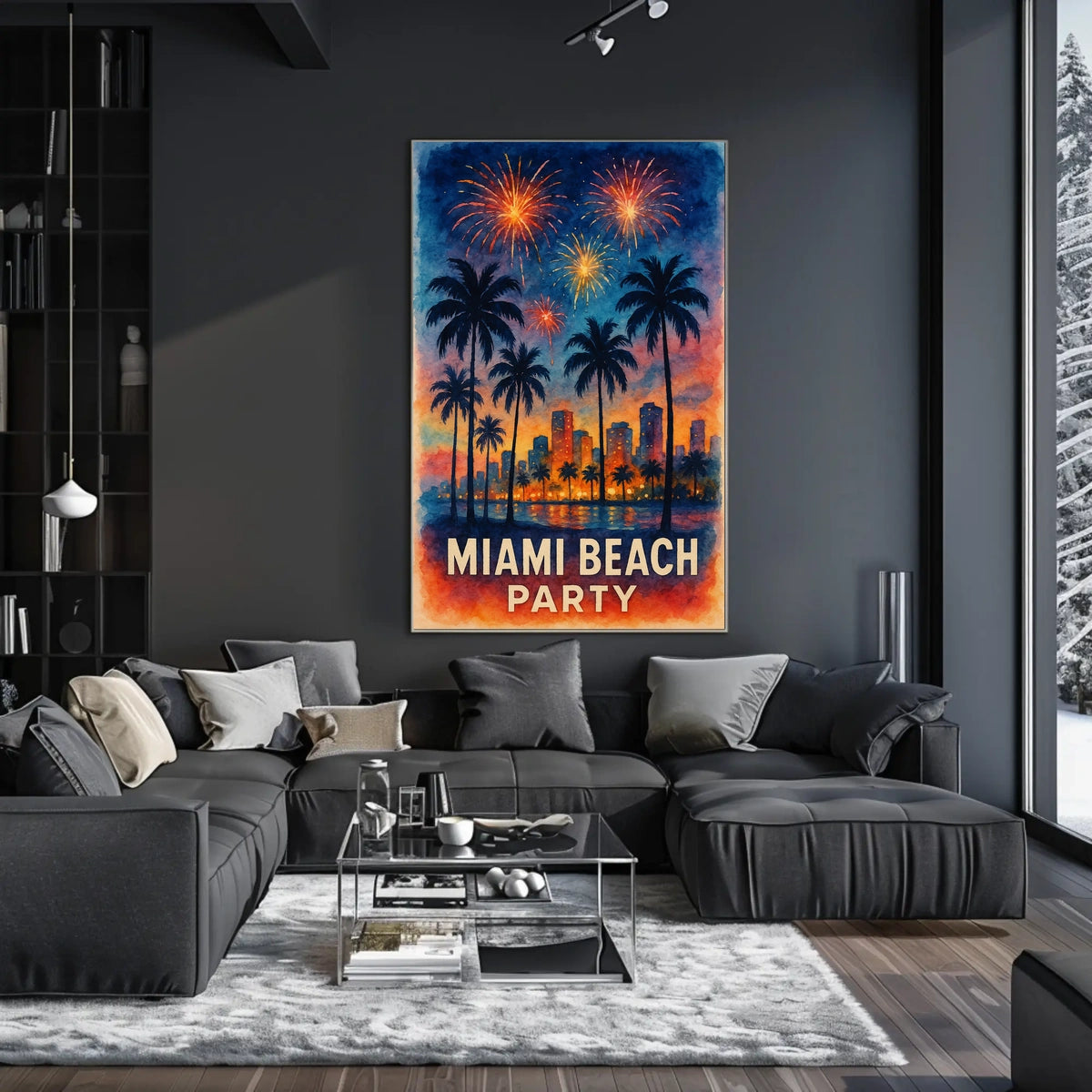 Miami Beach Celebration Poster