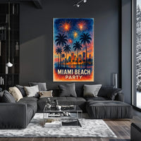 Miami Beach Celebration Poster