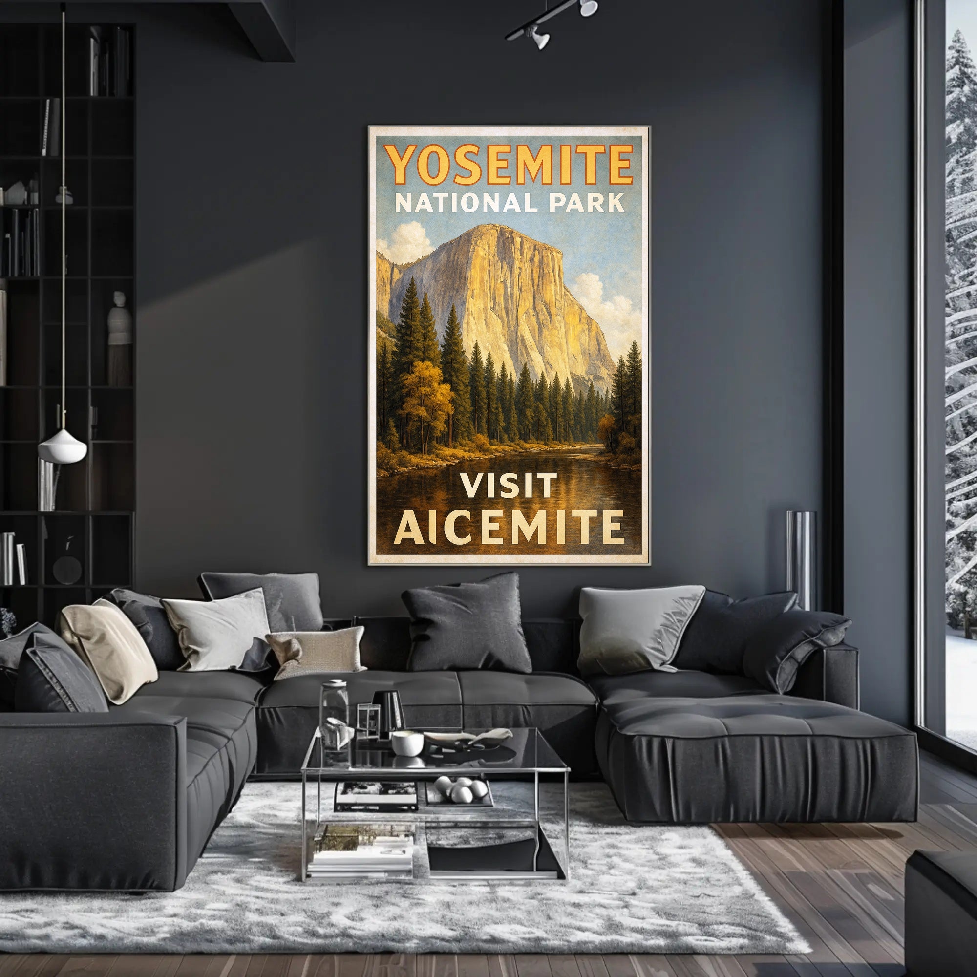 Yosemite National Park Poster PosterGoat
