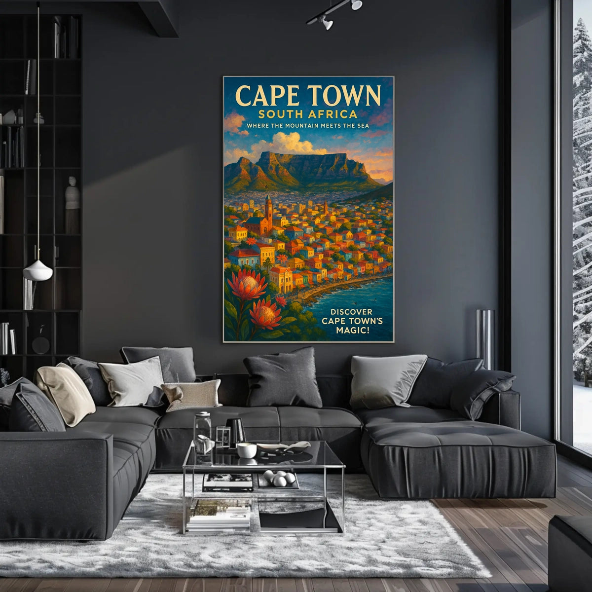 Discover Cape Towns Magic Poster