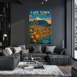 Discover Cape Towns Magic Poster