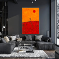 Desert Wanderer Poster Minimalist Travel Wall Art