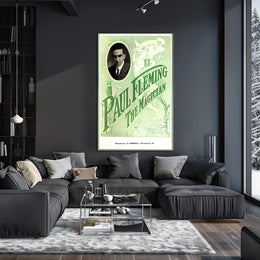 Paul Fleming Vintage Magic Poster - Abstract, Artistic Poster