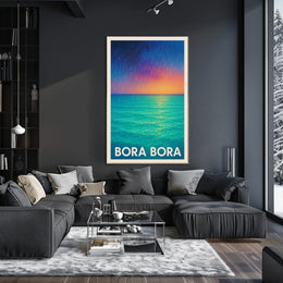 Bora Bora Tropical Paradise Poster