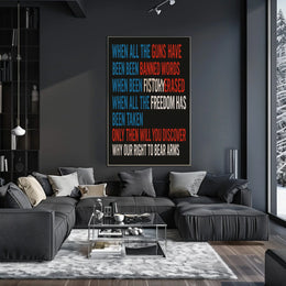 The Right to Bear Arms Poster